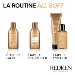 Huile D'Argan All Soft Redken 90ml -Produits de Coiffure Soldes Magasin 0884486452993 5 03127.1694769878