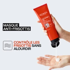 Masque Anti-Frisottis Frizz Dismiss Redken 250ml -Produits de Coiffure Soldes Magasin 3474636961047 1 84145.1694783015