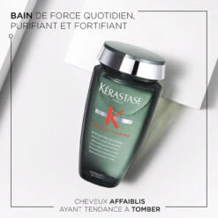 Bain De Force Quotidien Genesis Homme Kérastase 250ml -Produits de Coiffure Soldes Magasin 3474637077525 1 33398.1684847529