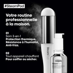 Soin Lissant 3-en-1 Steampod L'Oréal Professionnel 50ml -Produits de Coiffure Soldes Magasin 3474637153434 1 89201.1694098779