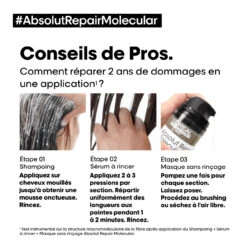 Masque Sans Rinçage Absolut Repair Molecular L'Oréal Professionnel 100 Ml -Produits de Coiffure Soldes Magasin 3474637153526 6 21066.1696600946