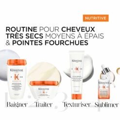 Masquintense Riche Nutritive Kérastase 200ml -Produits de Coiffure Soldes Magasin 3474637155001 7 39843.1684847840