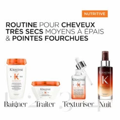 Sérum De Nuit 8h Nutritive Kérastase 90ml -Produits de Coiffure Soldes Magasin 3474637155025 5 03395.1684847844