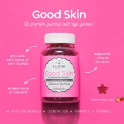 Gummies Vegan Good Skin Vitamines Boost Lashilé X60 -Produits de Coiffure Soldes Magasin Good Skin Lashile 72904.1684846902