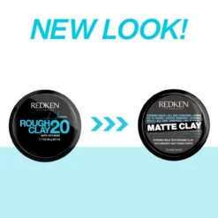 Matte Clay Strong Hold Redken 75ml -Produits de Coiffure Soldes Magasin Redken Matte Clay 82070.1694769061