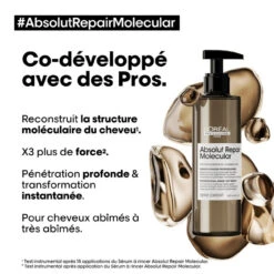 Sérum à Rincer Absolut Repair Molecular L'Oréal Professionnel 250 Ml -Produits de Coiffure Soldes Magasin SERUM A RINCER 3 91479.1694089661