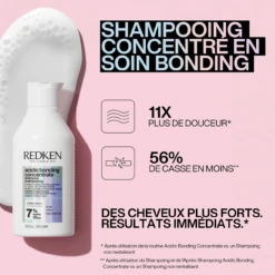 Shampooing Acidic Bonding Concentrate Redken 300ml -Produits de Coiffure Soldes Magasin Shampooing acidic bondling 300ml redken 72638.1684847145