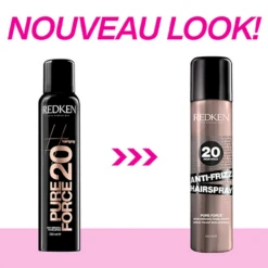 Anti Frizz Hairspray 20 Redken 250ml -Produits de Coiffure Soldes Magasin Spray Fixant Anti frizz Redken Styling 250ML New Look 50349.1694768569