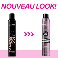 Strong Hold Hairspray 23 Redken 400ml -Produits de Coiffure Soldes Magasin Spray Fixant Strong Hold Redken Styling New Look 57148.1694768631