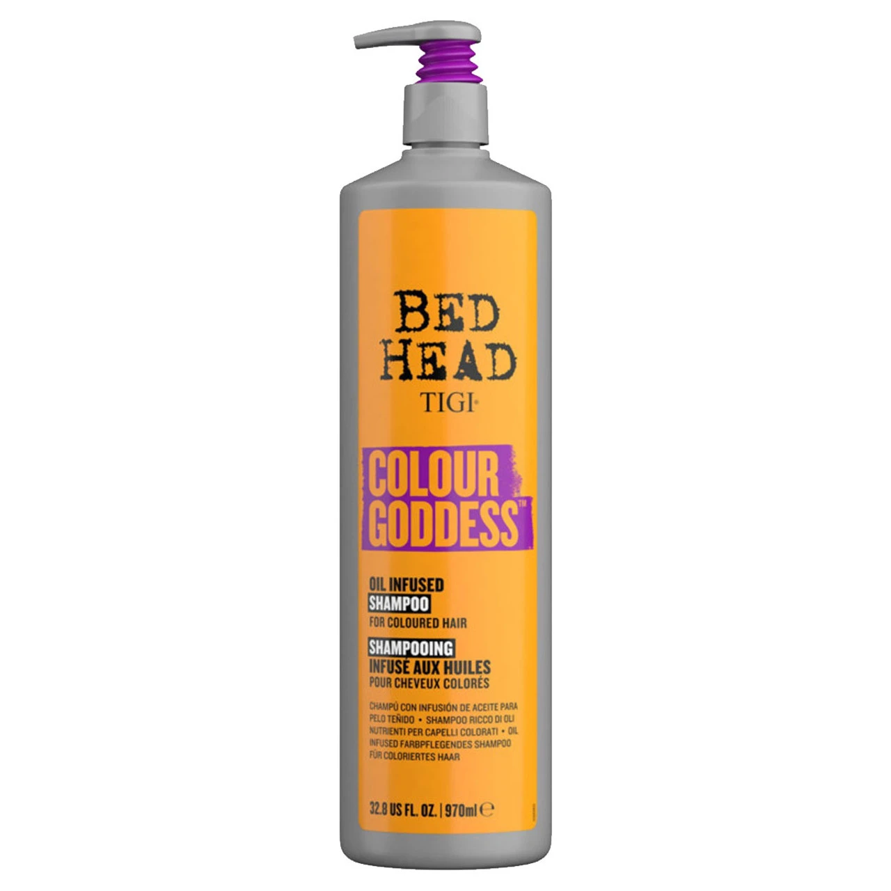 Shampooing Colour Goddess Tigi 970ml 3 Shampooing Colour Goddess Tigi 970ml