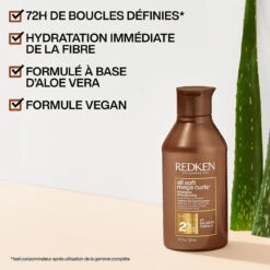 Shampooing All Soft Mega Curls Redken 1000ml -Produits de Coiffure Soldes Magasin all soft mega. 1 92154.1694677970