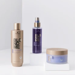 Masque Neutralisant Blonds Froids BLONDME 200ml -Produits de Coiffure Soldes Magasin blondme collection cool blondes 21892.1688636374