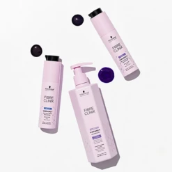 Shampoing Violet Neutralisant Fibre Clinix 300ml -Produits de Coiffure Soldes Magasin fibre purple shampoo 55094.1684847639