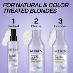 Conditioner Blondage High Bright Redken 300ml -Produits de Coiffure Soldes Magasin high bright 11898.1694764143