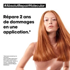 Masque Sans Rinçage Absolut Repair Molecular L'Oréal Professionnel 100 Ml -Produits de Coiffure Soldes Magasin masque 100 1 66550.1694092139