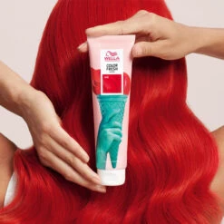 Masque Color Fresh Wella Red 150ml -Produits de Coiffure Soldes Magasin red wella 150ml 25555.1684847141