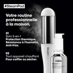 Pack Steampod 4 + Soin Lissant 3 En 1 50 Ml -Produits de Coiffure Soldes Magasin steampod 4 serum lissant 24716.1694510551