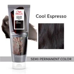 Masque Color Fresh Wella Cool Espresso 150ml -Produits de Coiffure Soldes Magasin wella mask color fresh cool espresso 51015.1684847710